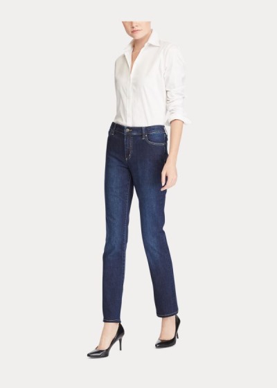 Women's Ralph Lauren Premier Straight Jeans | 637209PHU